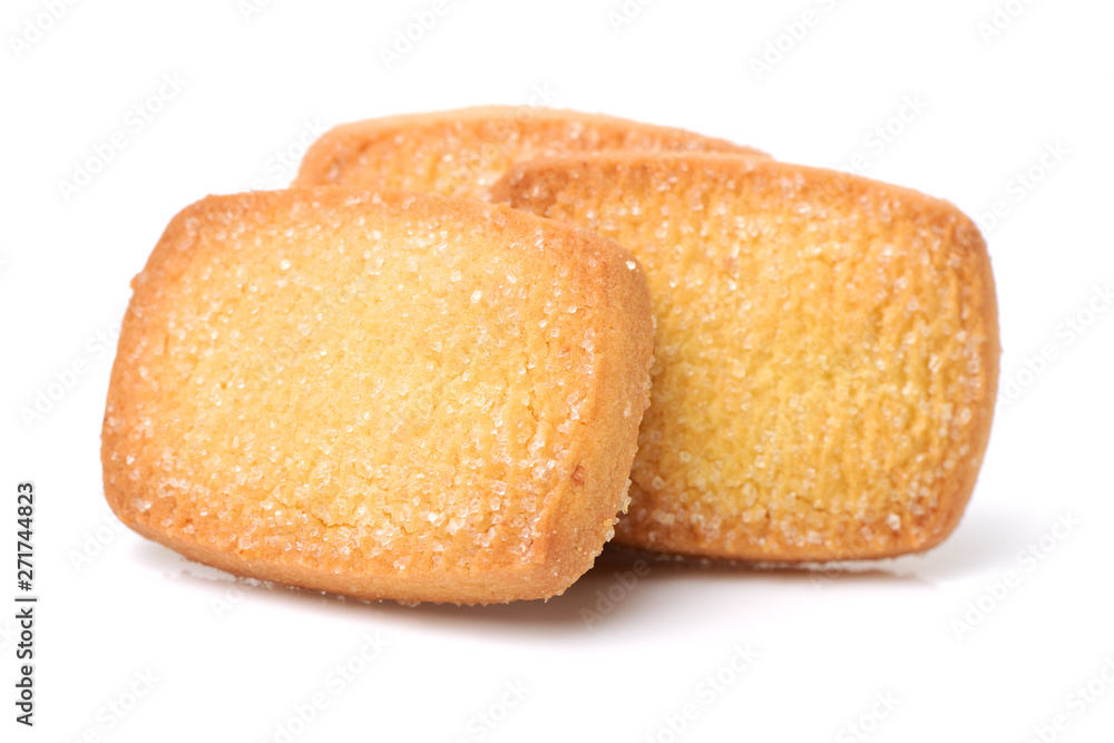 Cookies on white background Cookies on white background