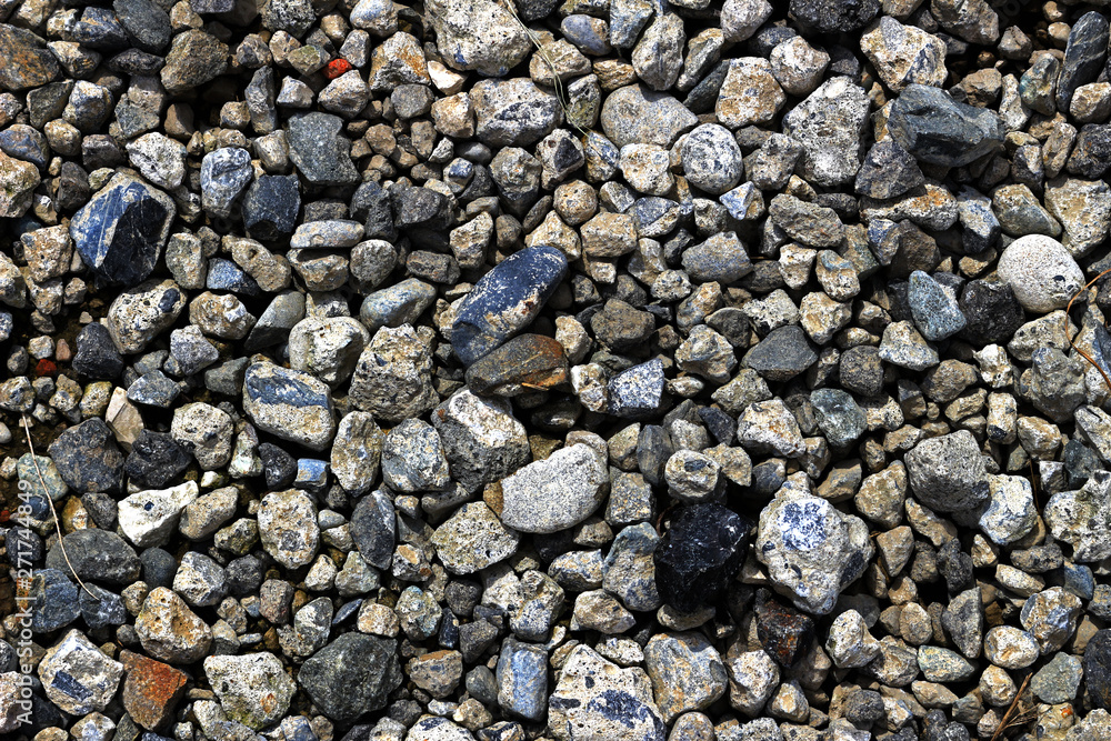 Background material of crushed stone Background material of crushed stone