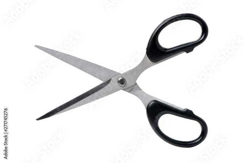 scissors on a white background
