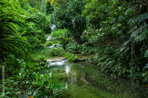 Mele Maat Cascades in Port Vila  Efate Island  Vanuatu  South Pacific