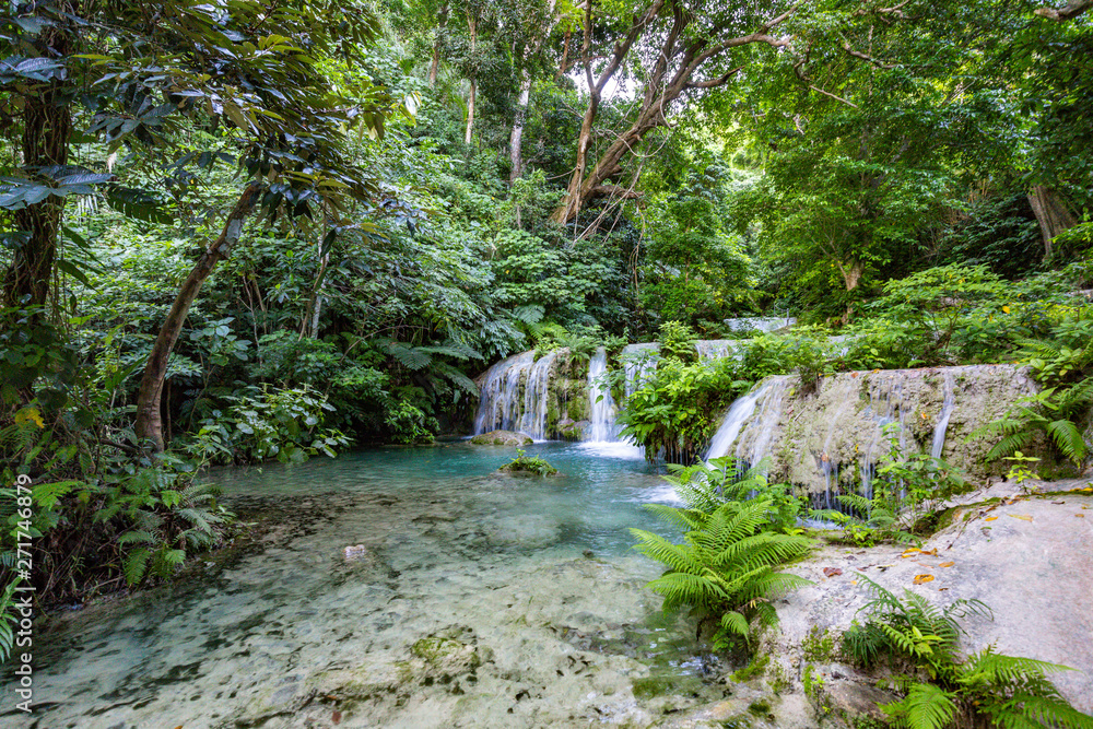 Mele Maat Cascades in Port Vila, Efate Island, Vanuatu, South Pacific