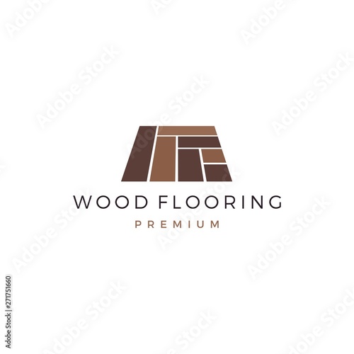 wood parquet flooring vinyl hardwood granite tile logo vector icon illustration