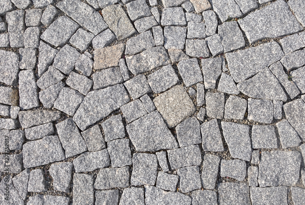Background of stone pavement texture. Background of stone pavement texture.