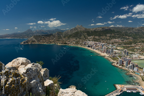 Calpe and beaches view