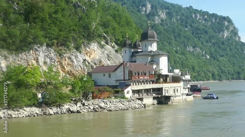 Cruising past Mraconia Monastery photo