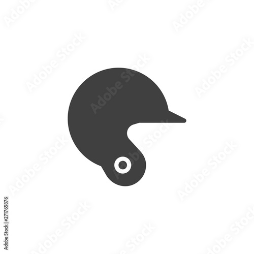 Jockey helmet vector icon. filled flat sign for mobile concept and web design. Polo hat glyph icon. Symbol, logo illustration. Vector graphics