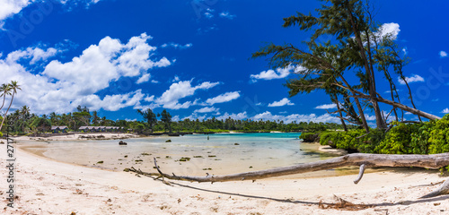 Fototapeta Naklejka Na Ścianę i Meble -  Eton Beach, Efate Island, Vanuatu, near Port Vila - famous beach on the east coast