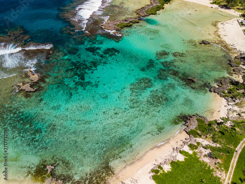 Eton Beach, Efate Island, Vanuatu, w pobliżu Port Vila - słynnej plaży na wschodnim wybrzeżu