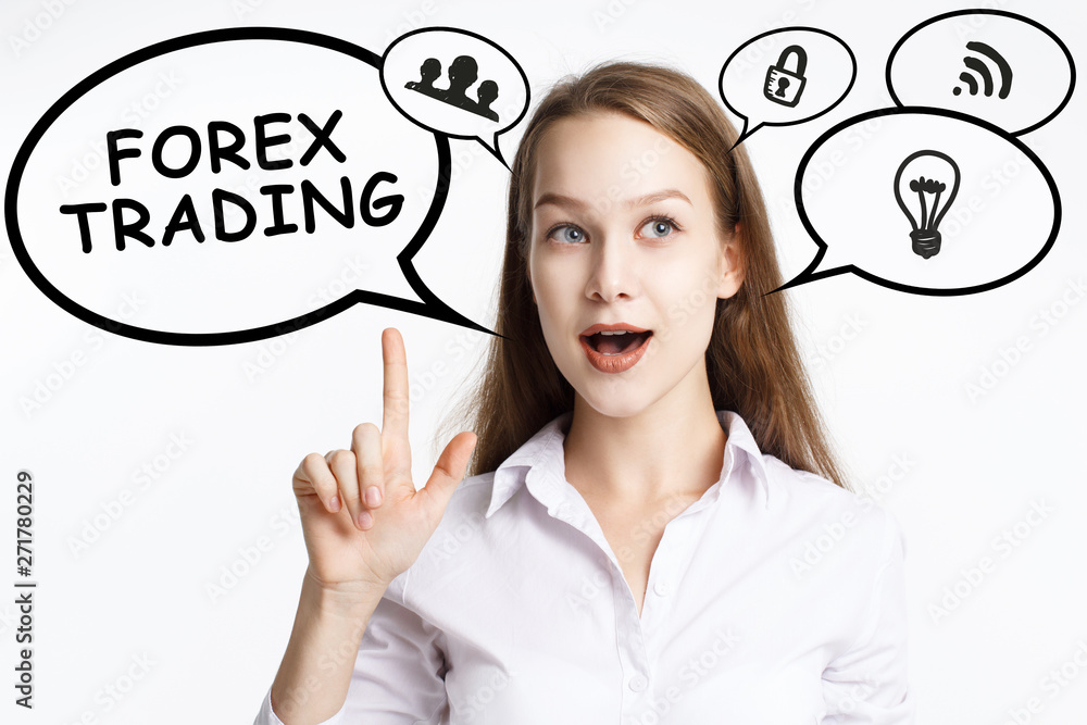 Business, technology, internet and networking concept. A young entrepreneur comes to mind the keyword: Forex trading Business, technology, internet and networking concept. A young entrepreneur comes to mind the keyword: Forex trading