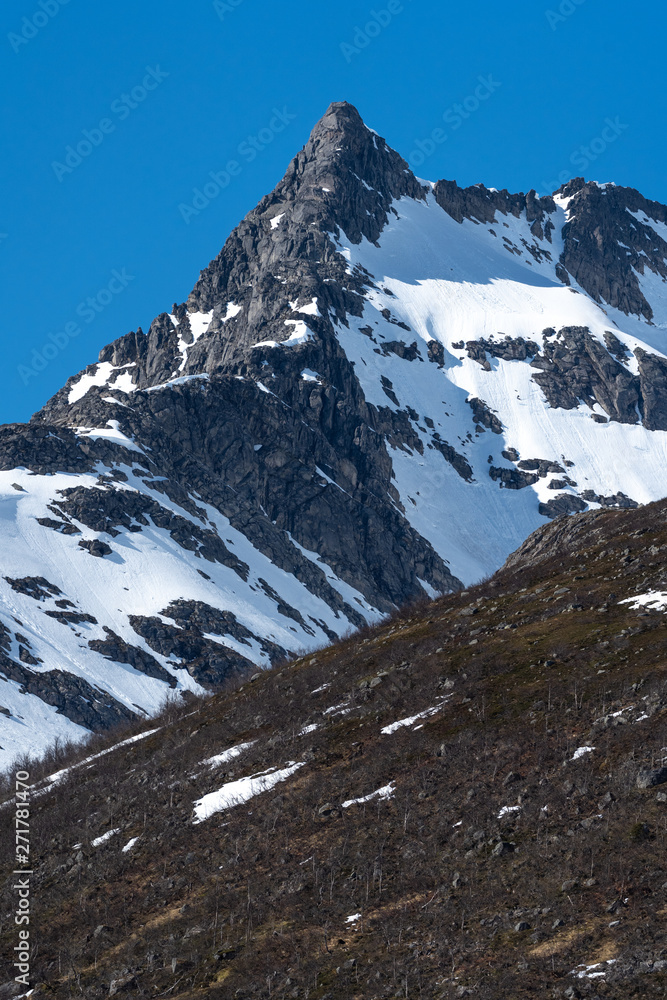 in the mountains of Norway,Tromso