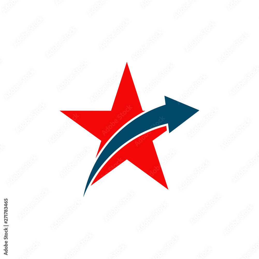Stars icon logo design vector template Stars icon logo design vector template
