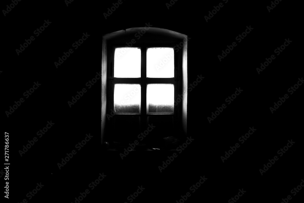 Black and white window Black and white window
