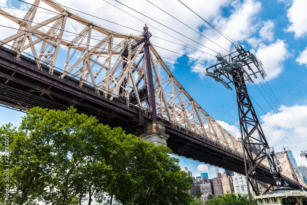 Fototapeta premium Ed Koch Queensboro Bridge in Manhattan, New York City, USA