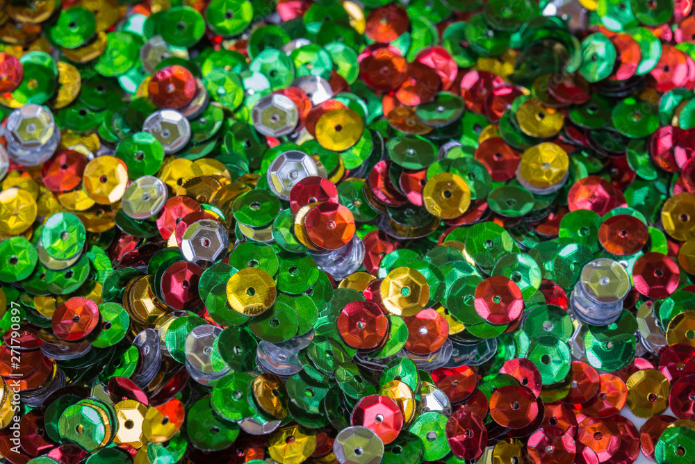 multicolored sequins macro background multicolored sequins macro background