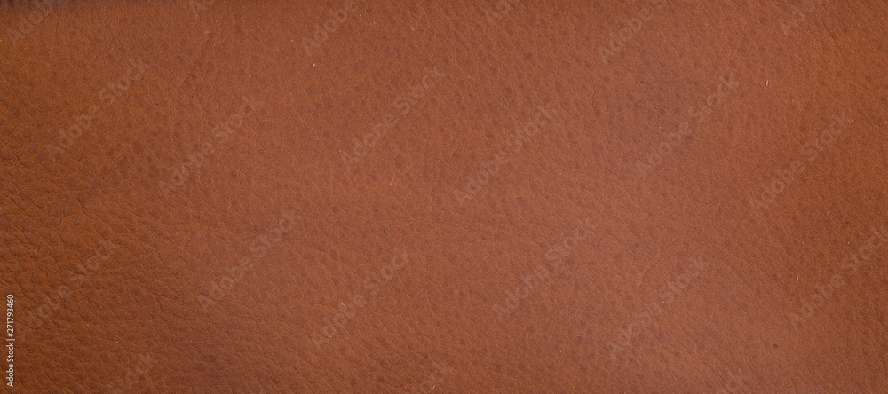 close up of Genuine brown leather texture background close up of Genuine brown leather texture background