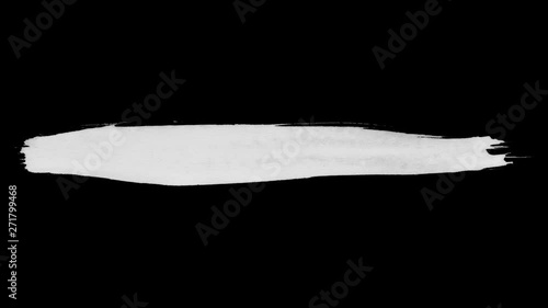 Ink Brush Stroke Set whit Alpha channel (luma matte). Perfect for motion graphics, digital composition, masks, transitions, fades, mattes, reveals. UHD, HD, 1080p, 4K