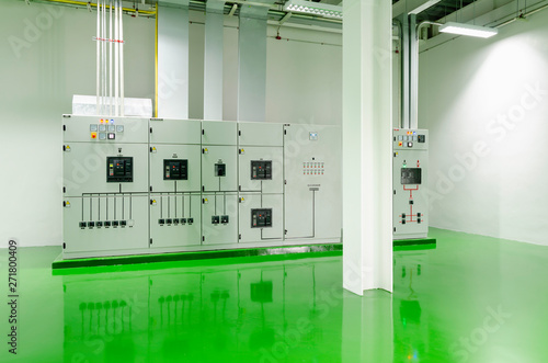 Main Distribution Board  Room , Epoxy green floor