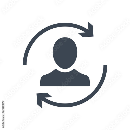 User Offer vector icon. Business, Finance, Technology icon