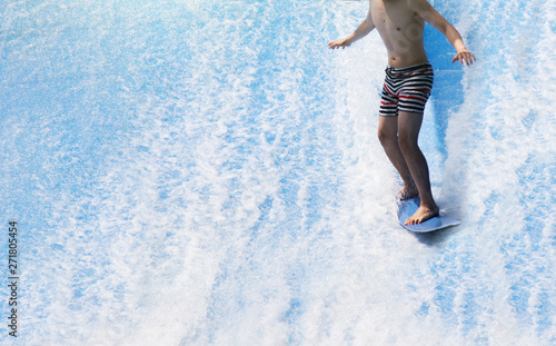outdoor sport activities artificial water wave surfboard