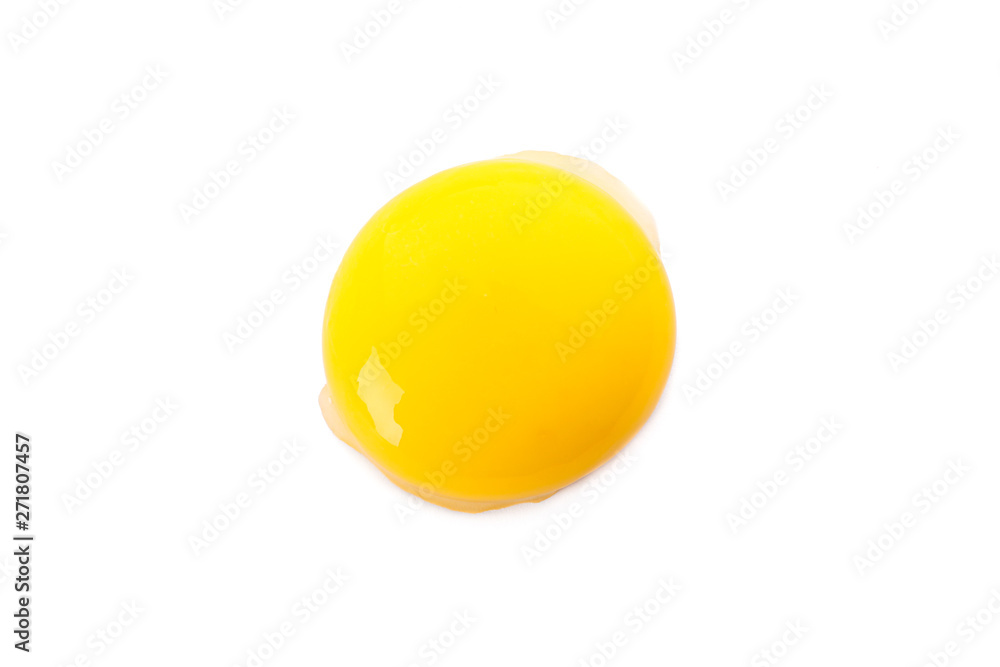 Raw egg yolk isolated on white backgroundRaw egg yolk isolated on white background Raw egg yolk isolated on white backgroundRaw egg yolk isolated on white background