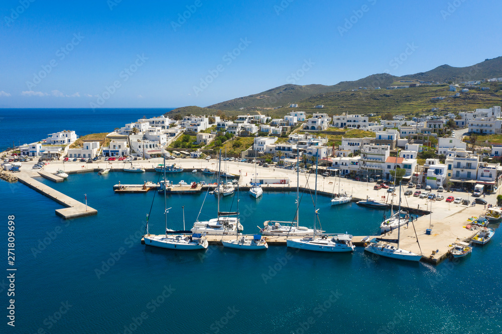 little marine for yachts on greek island