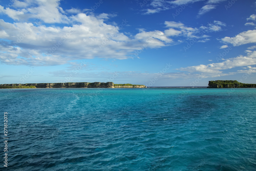 Lekiny Bay on Ouvea Island, Loyalty Islands, New Caledonia.