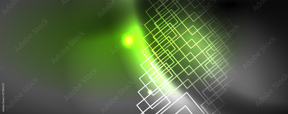 Shiny neon techno template. Neon lines background, 80s style laser rays Shiny neon techno template. Neon lines background, 80s style laser rays
