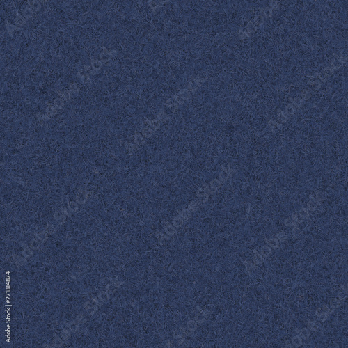 Dark blue wool fiber for hand-made felted interior items