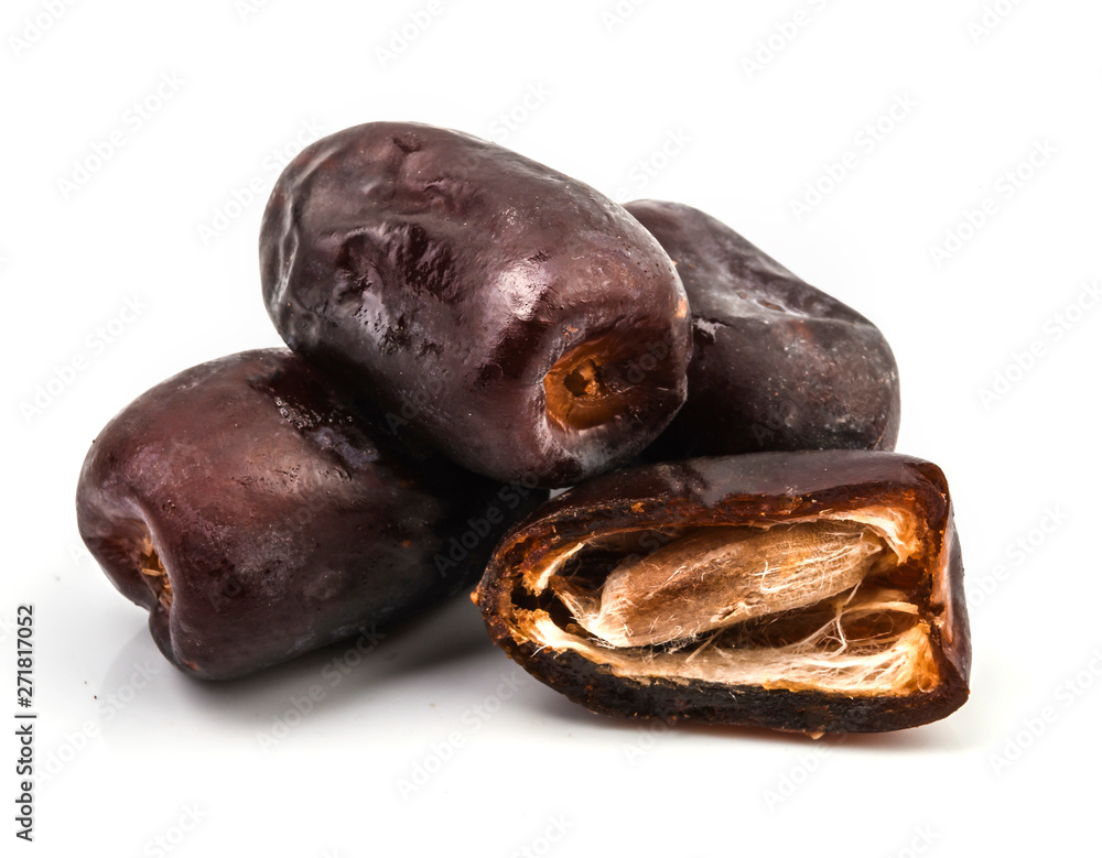 dates isolated on white background