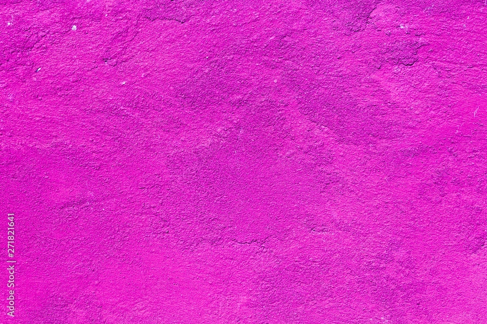 Pink smooth stucco texture. Old cement wall texture for abstract background. Exterior plaster. Stone wall and pink background.