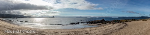 panoramic view of beach
