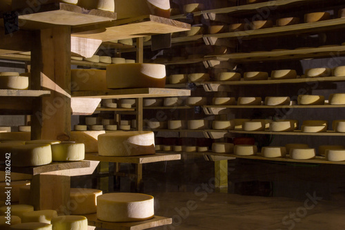 Bodega de quesos en Queretaro, México