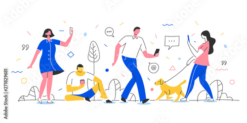 Social Networking Concept