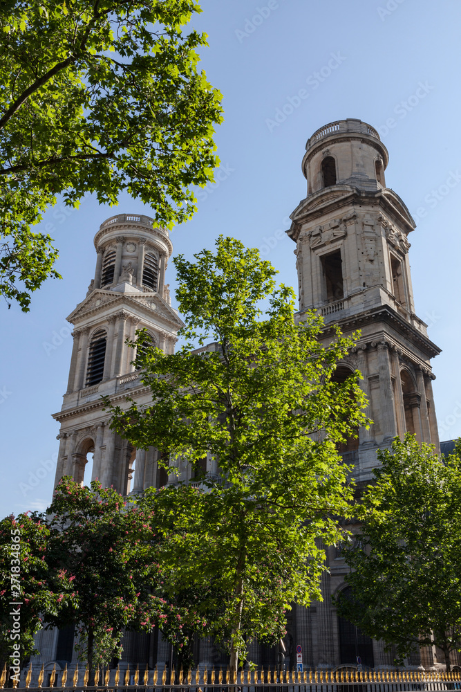 Church of Saint-Sulpice. Paris