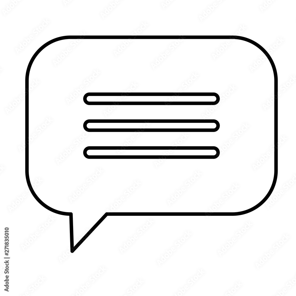 speech bubble message isolated icon speech bubble message isolated icon