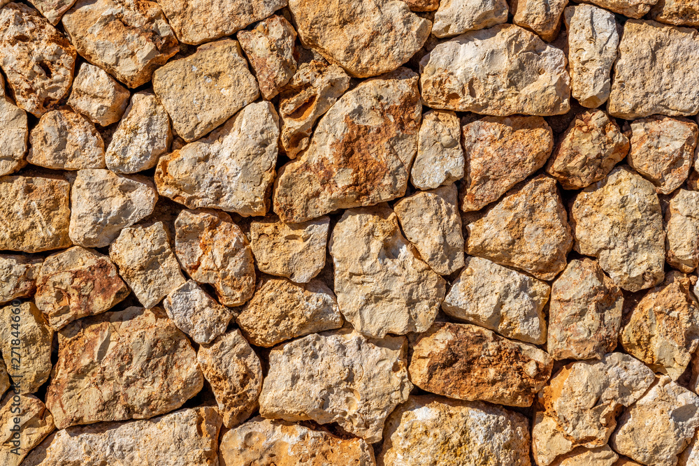 Obraz premium Alte Steinmauer als Hintergrund 