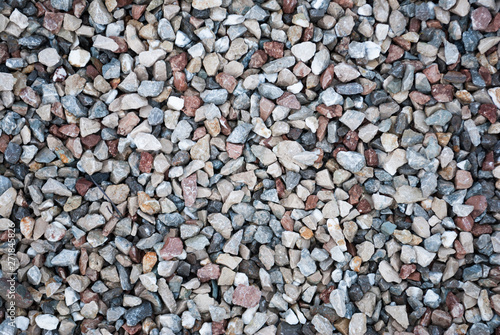 Granite gravel texture for design. Colorful seamless stone texture