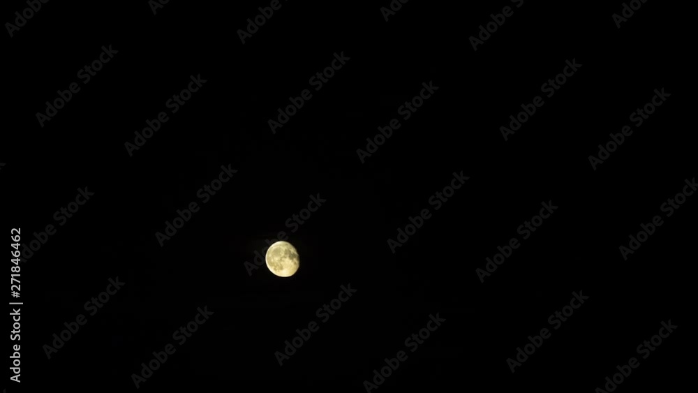 Timelapse of full moonrise at night with beautiful colors Timelapse of full moonrise at night with beautiful colors