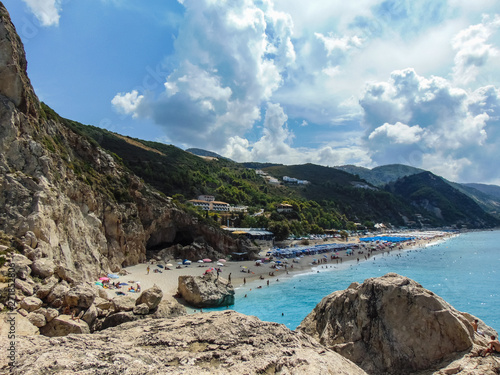 View of Kathisma beach. photo