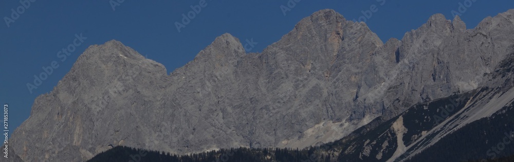 Fototapeta premium Dachstein limestone massif