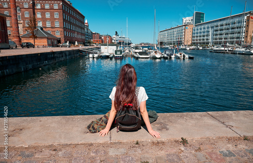 Photography Woman in Copenhagen.