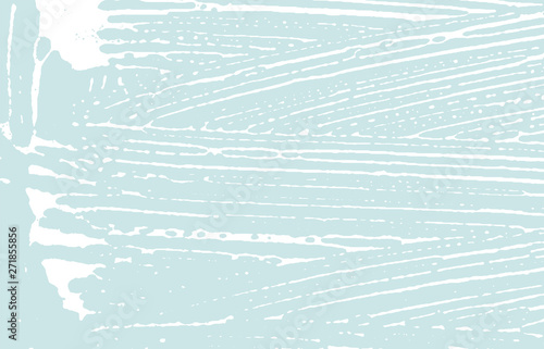 Grunge texture. Distress blue rough trace. Comely 