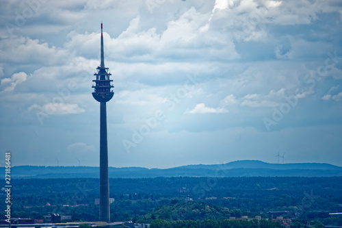 beautiful views of Nuremberg and its surroundings from the old tower