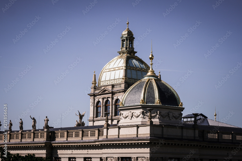 Naklejka premium National Museum in Prague, Czech Republic