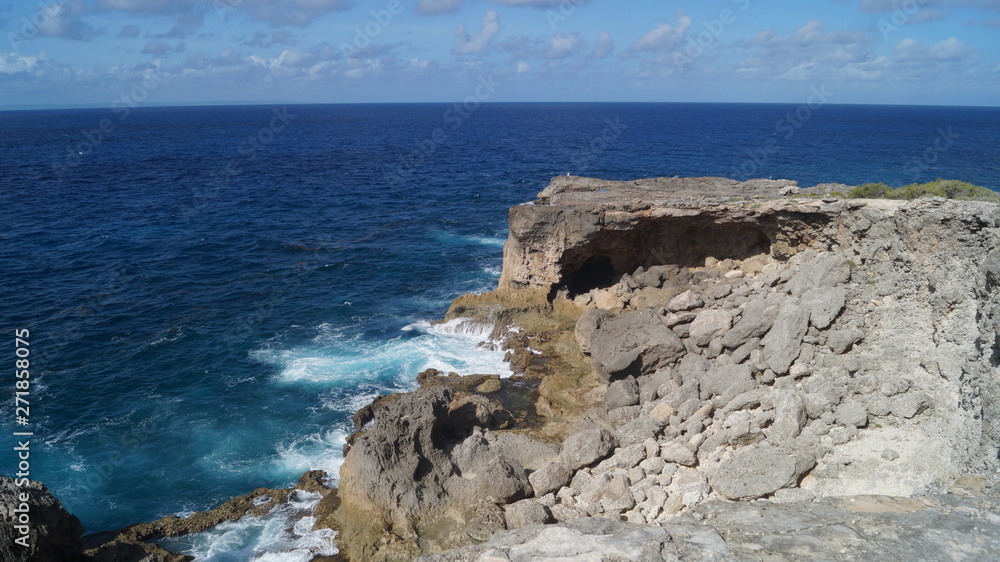 Stony turquoise coastline Stony turquoise coastline