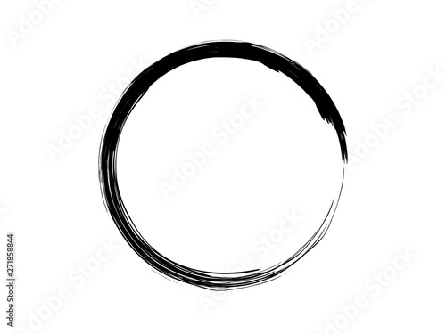 Grunge circle made for marking.Grunge brush circle.Grunge element.Grunge oval shape made for your design.