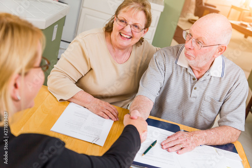 Senior Adult Couple Going O...