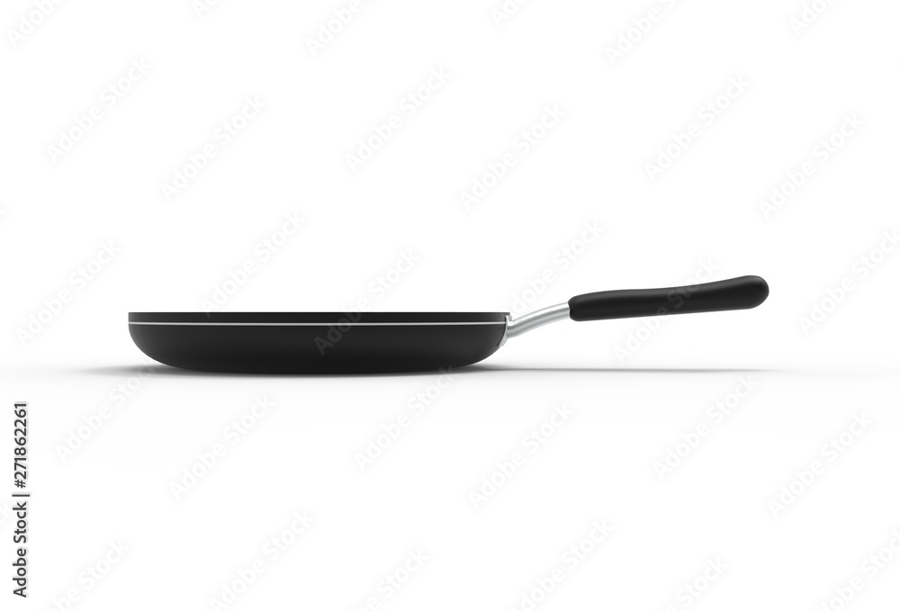 Pan isolated on White 3D Rendering Pan isolated on White 3D Rendering