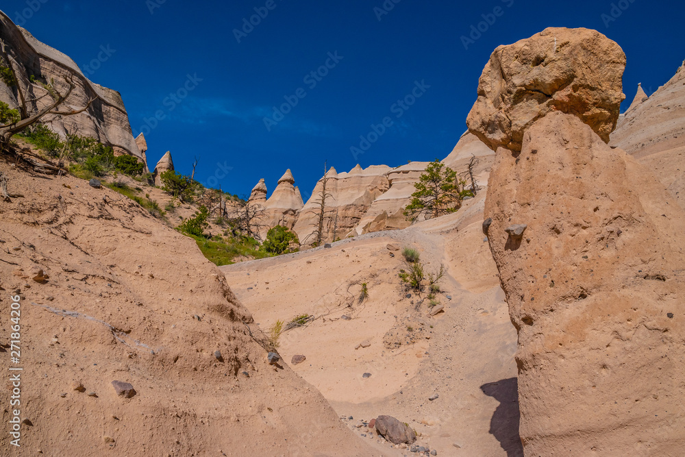Fototapeta premium Beautiful Morning Hike To Tent Rocks in New Mexico