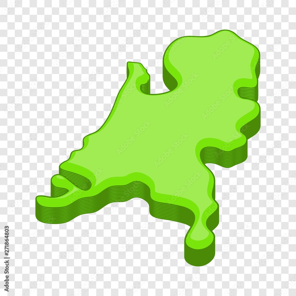 Holland map icon. Cartoon illustration of Holland map vector icon for web design Holland map icon. Cartoon illustration of Holland map vector icon for web design